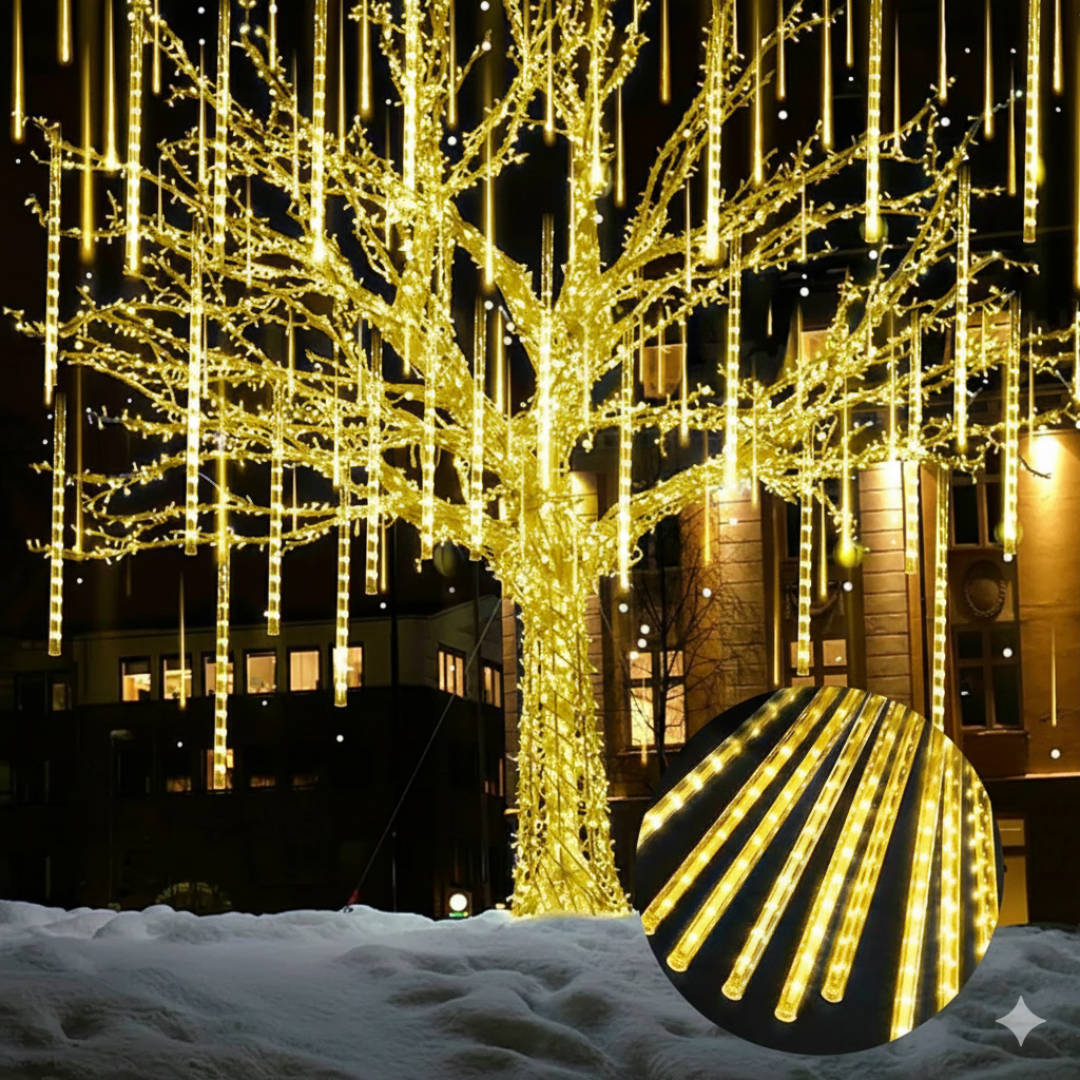Luces efecto meteorito🎁 40% DCTO (30 CM)
