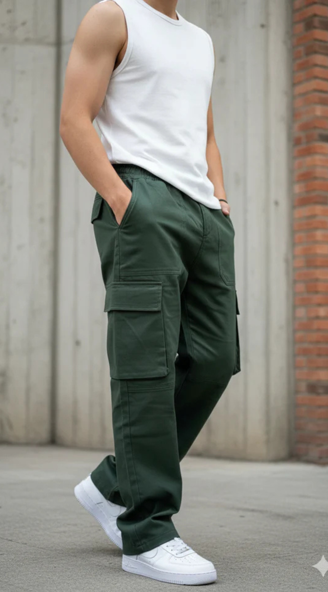 Pantalón Cargo Oversize💎¡Oferta de Lanzamiento!