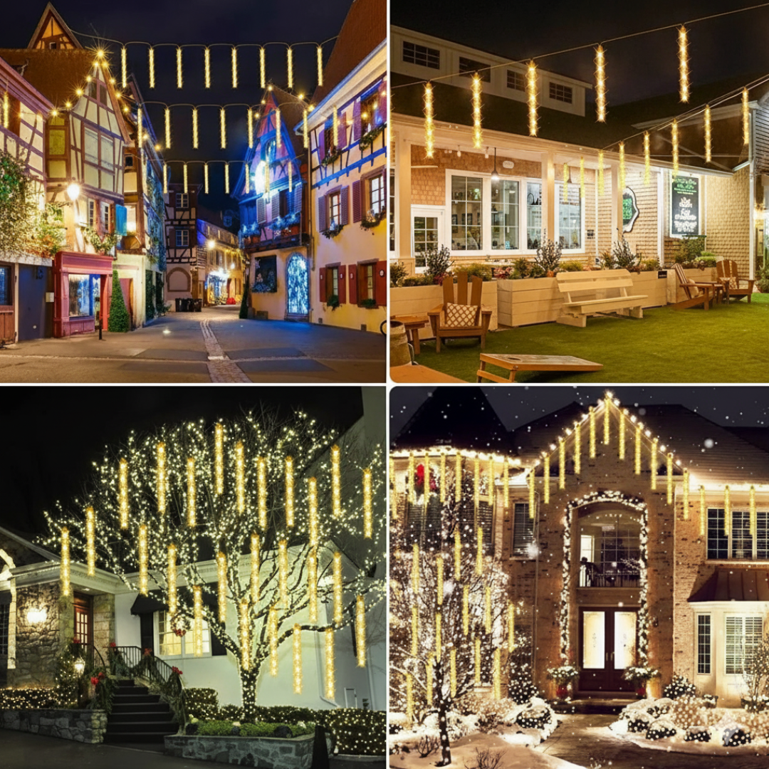 Luces efecto meteorito🎁 40% DCTO (30 CM)