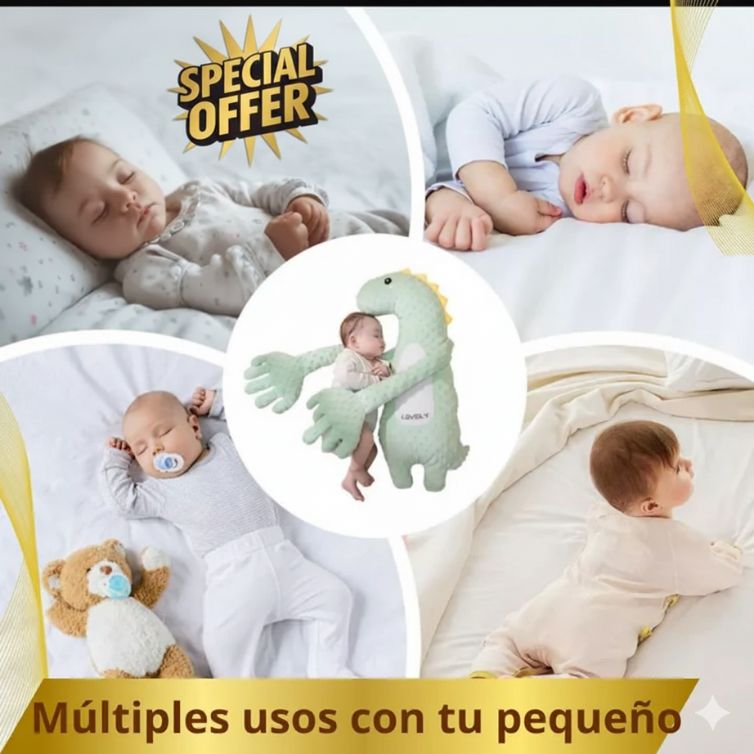 🩶Almohada Arrulladora Relajante 🛏️ BebéZzz®