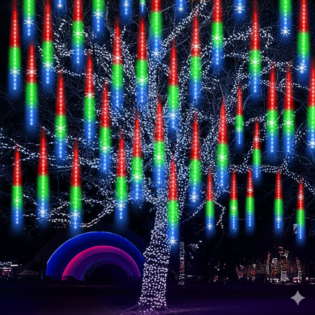 Luces efecto meteorito🎁 40% DCTO (30 CM)