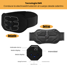 Cinturón Electroestimulador - Elimina la grasa en semanas💪Solo por hoy 40% DCTO